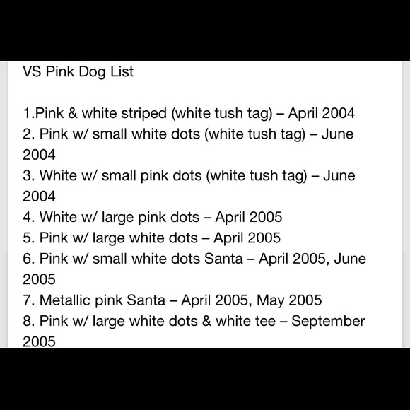 💕Victoria’s Secret Rare 2004 collectable dog💕 - Picture 9 of 9